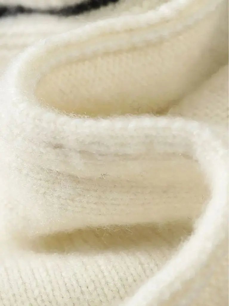 Men’s Knit Sweater – Wool Fair Isle Casual Everyday Knitwear SPECTER