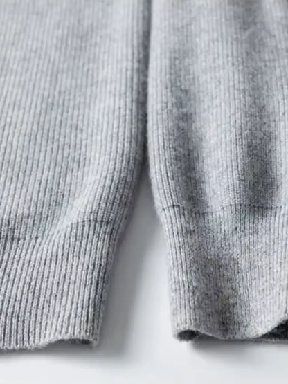 Men’s Knit Sweater – Belmont Heritage Casual Everyday Knitwear SPECTER