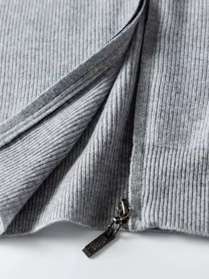 Men’s Knit Sweater – Belmont Heritage Casual Everyday Knitwear SPECTER