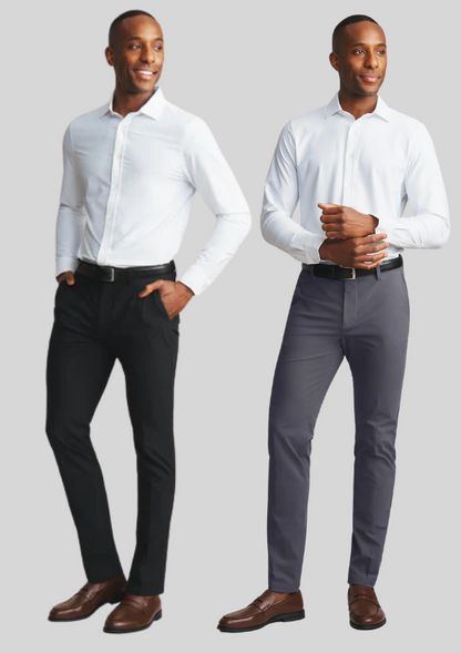 Urban Tailored Pants – Buy 1 Get 2 + Free Leather Belt