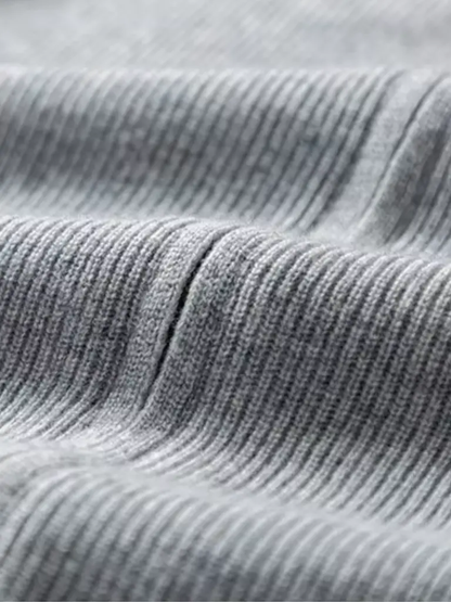 Men’s Knit Sweater – Belmont Heritage Casual Everyday Knitwear SPECTER