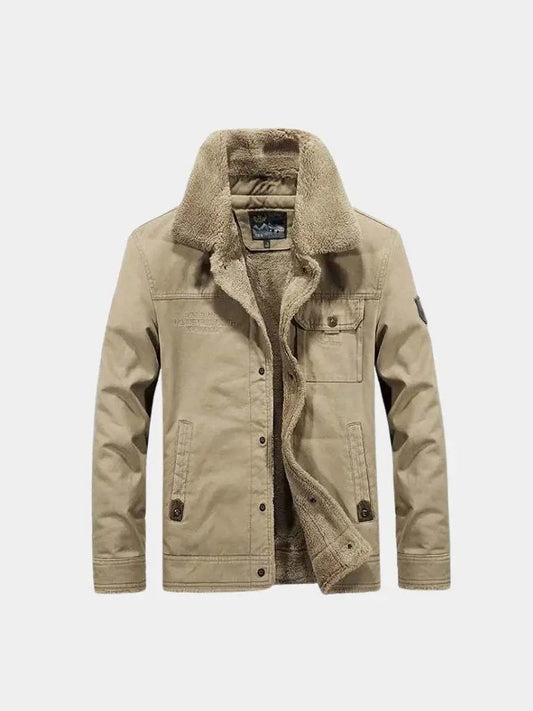 Men’s Aviator Jacket – Vintage Military Vintage Flight Style SPECTER