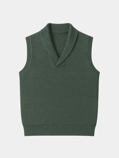 Men’s Knit Sweater – British Vest Waistcoat Casual Everyday Knitwear SPECTER