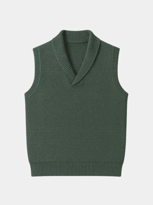 Men’s Knit Sweater – British Vest Waistcoat Casual Everyday Knitwear SPECTER