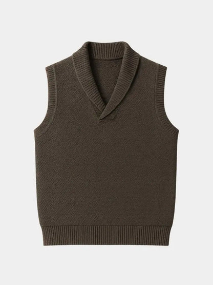 Men’s Knit Sweater – British Vest Waistcoat Casual Everyday Knitwear SPECTER