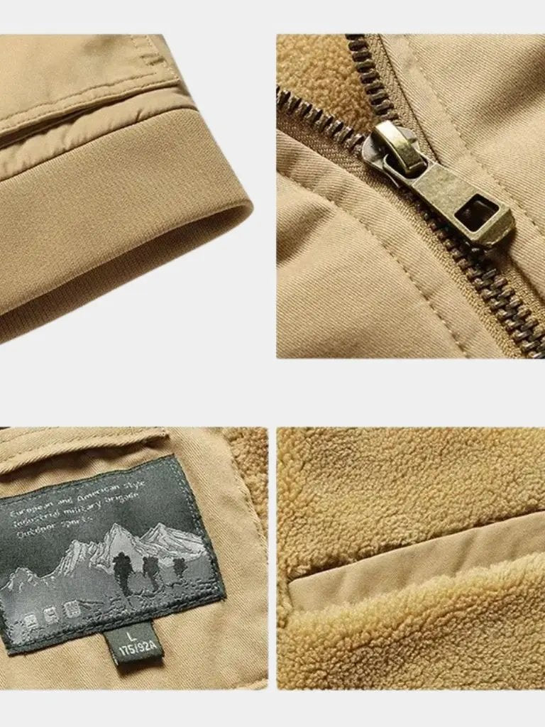 Men’s Fleece Jacket – Cozy Winter Layer SPECTER