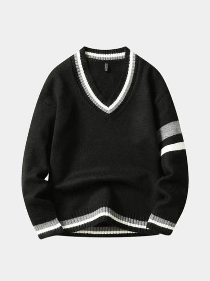 Men’s Knit Sweater – Neck Casual Everyday Knitwear SPECTER