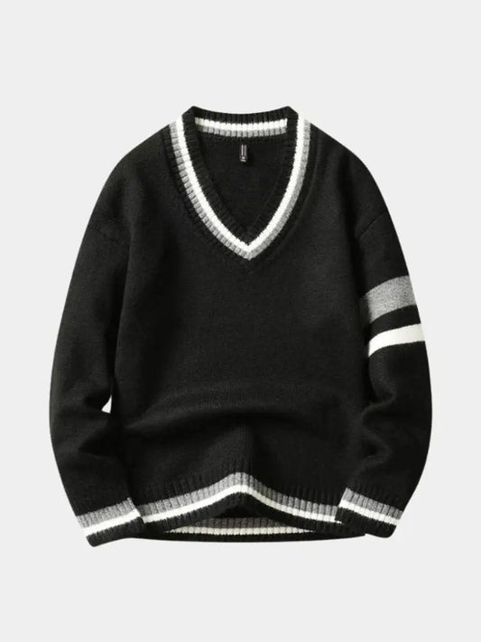 Men’s Knit Sweater – Neck Casual Everyday Knitwear SPECTER