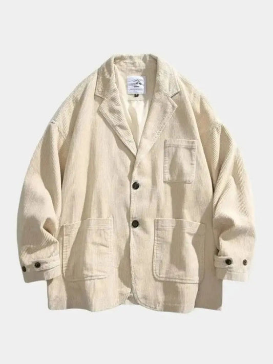 Men’s Corduroy Jacket – Retro Textured Design SPECTER