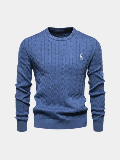 Men’s Knit Sweater – Cotton Crew Neck Casual Everyday Knitwear SPECTER
