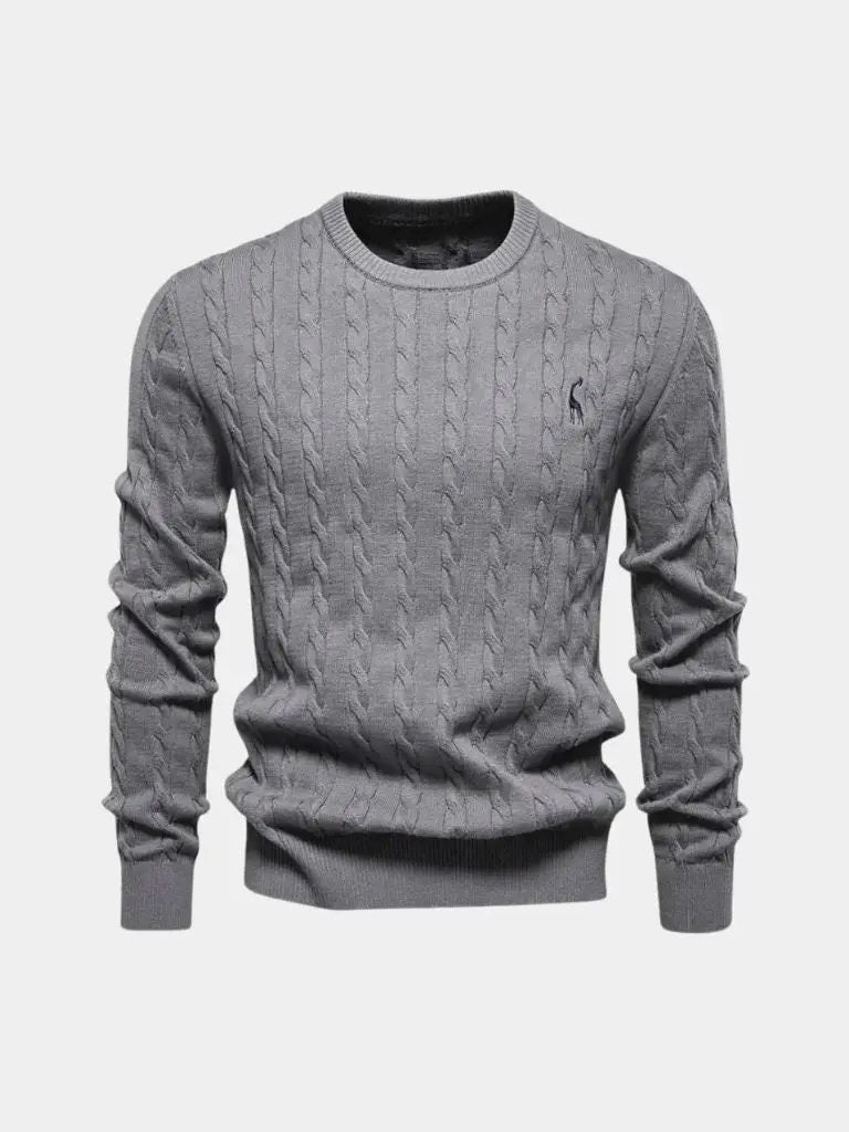 Men’s Knit Sweater – Cotton Crew Neck Casual Everyday Knitwear SPECTER