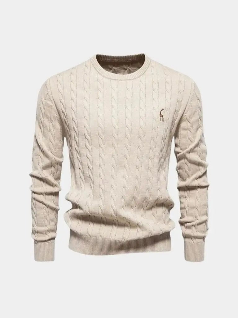 Men’s Knit Sweater – Cotton Crew Neck Casual Everyday Knitwear SPECTER
