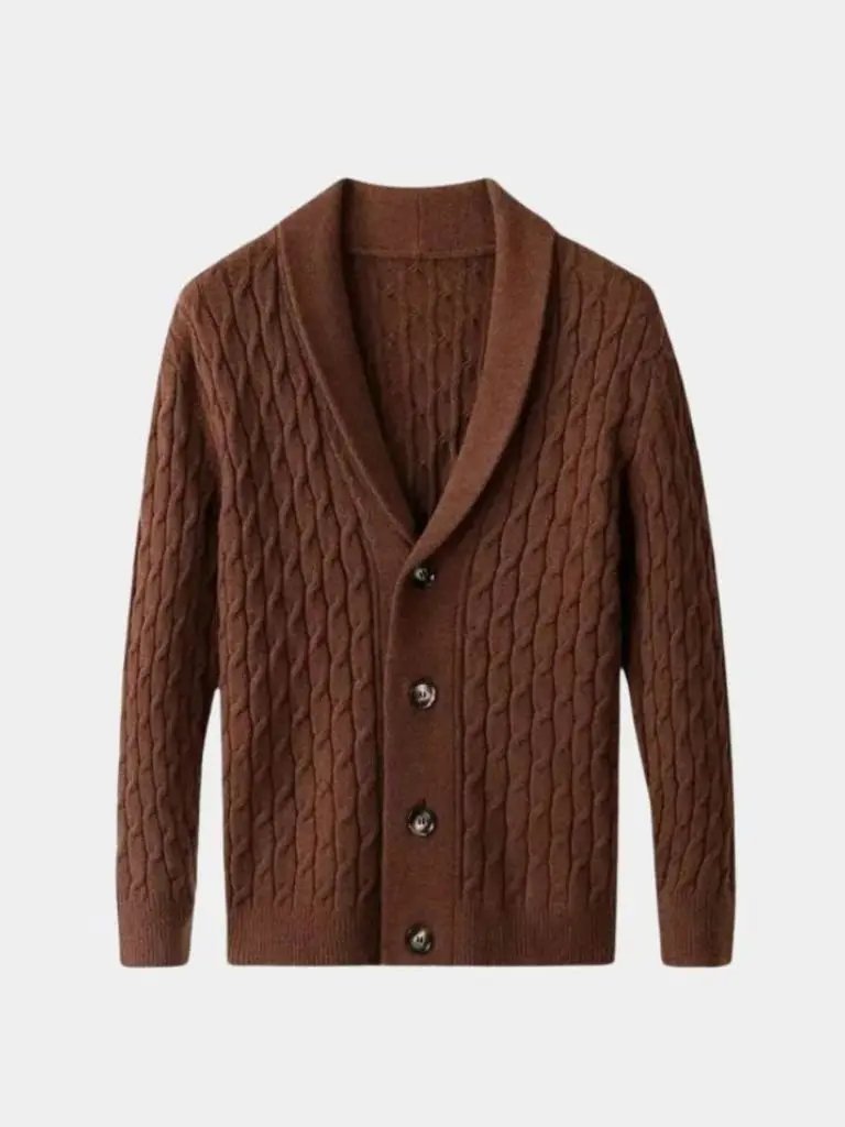 Men’s Cardigan Sweater – Cozy Casual Everyday Knitwear SPECTER