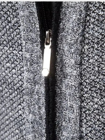 Men’s Full-Zip Sweater Vest – Modern Layered Style SPECTER LONDON