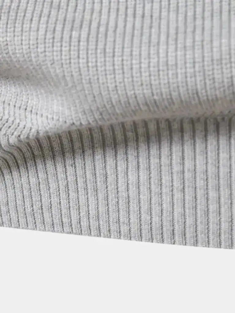 Men’s Knit Sweater – Elegant Quarter Zip Casual Everyday Knitwear SPECTER