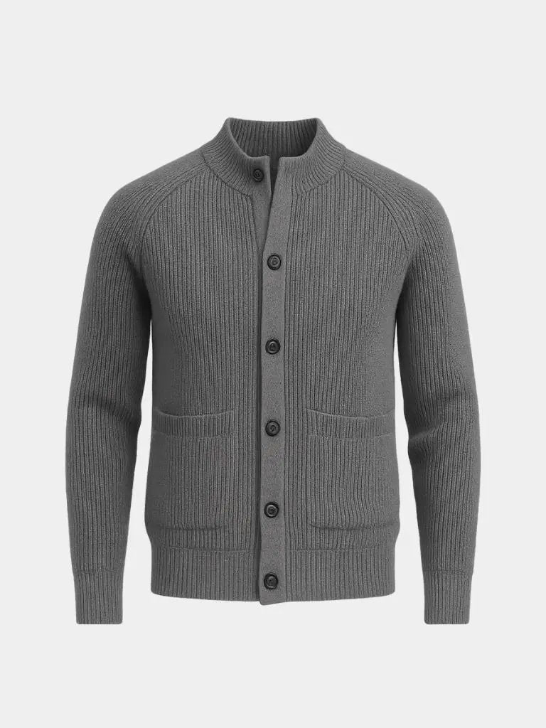 Men’s Cardigan Sweater – Essential Casual Everyday Knitwear SPECTER