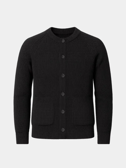 Men’s Cardigan Sweater – Essential Casual Everyday Knitwear SPECTER