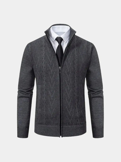 Men’s Knit Sweater – Essential Old Money Casual Everyday Knitwear SPECTER