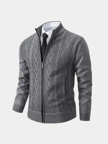 Men’s Knit Sweater – Essential Old Money Casual Everyday Knitwear SPECTER