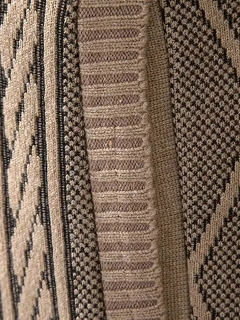 Men’s Knit Sweater – Essential Old Money Casual Everyday Knitwear SPECTER