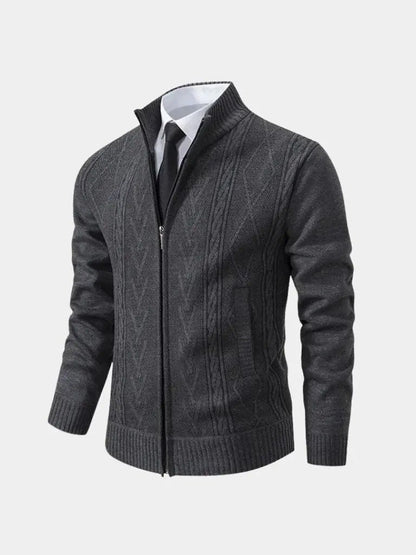 Men’s Knit Sweater – Essential Old Money Casual Everyday Knitwear SPECTER