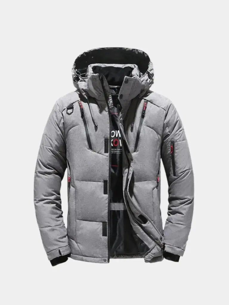 Men’s Puffer Jacket – Essential Quilted Winter Warmth SPECTER