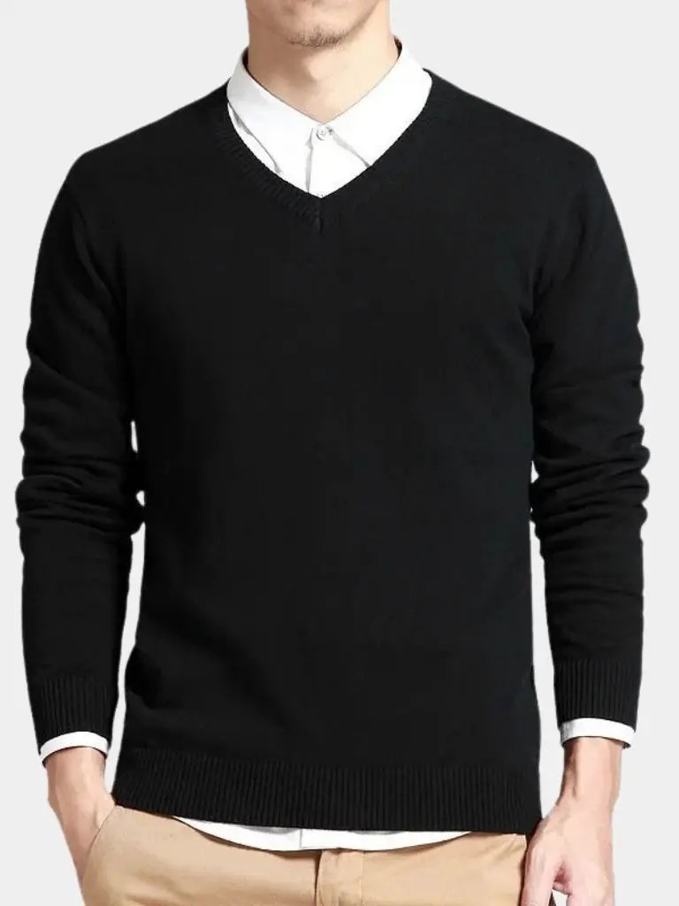Men’s Knit Sweater – Essential Pullover Casual Everyday Knitwear SPECTER