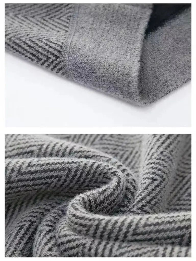 Men’s Knit Sweater – Essential Wool Casual Everyday Knitwear SPECTER