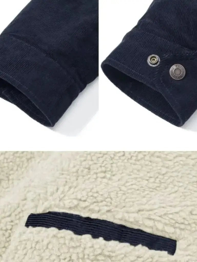 Men’s Sherpa Jacket – Heritage Fleece-Lined Warmth SPECTER