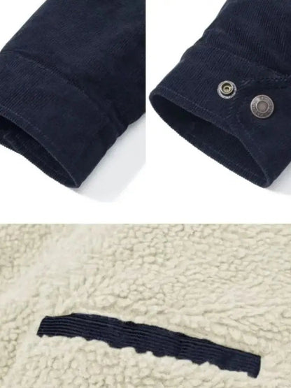 Men’s Sherpa Jacket – Heritage Fleece-Lined Warmth SPECTER