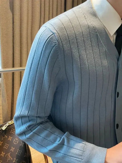 Men’s Cardigan Sweater – Casual Everyday Knitwear SPECTER