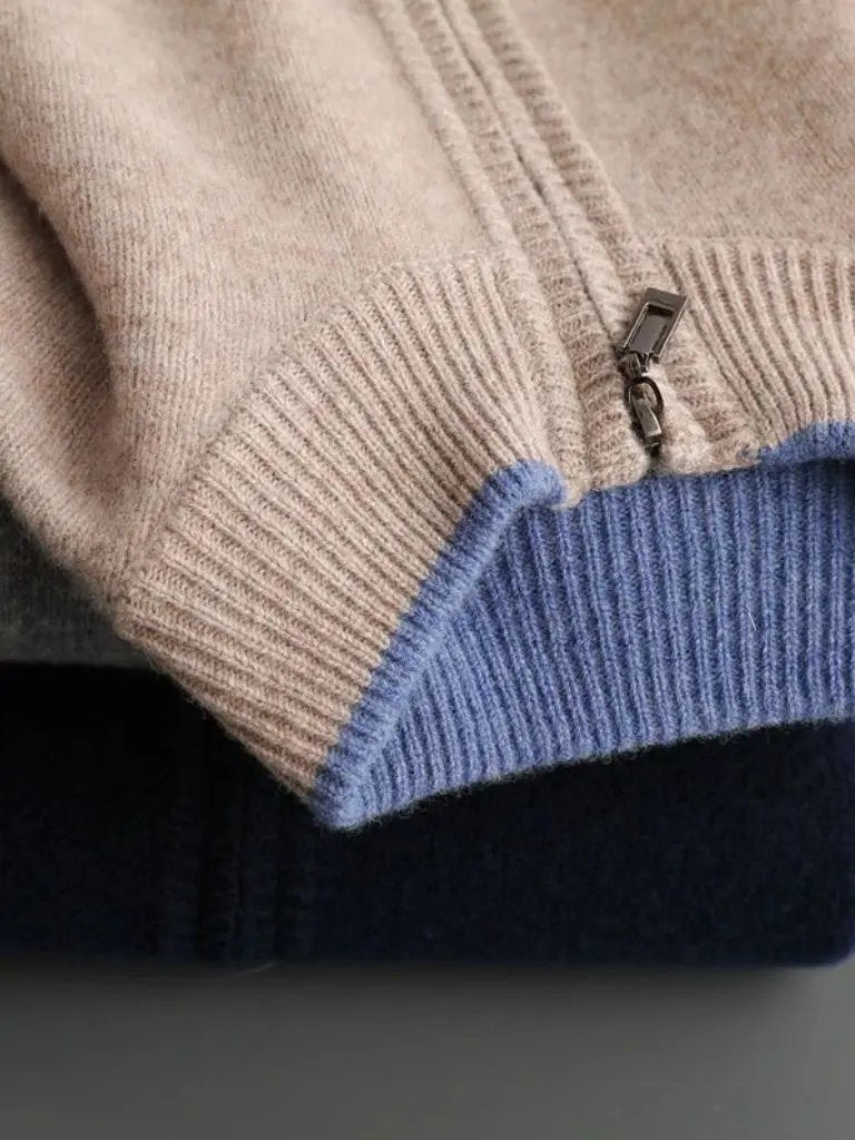 Men’s Cashmere Sweater – London Fog Soft Luxury Knit SPECTER