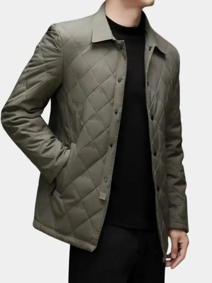 Men’s Jacket – Luxe Sophisticated Layered Modern Everyday Design SPECTER