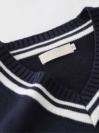 Men’s Knit Sweater – Old Money Essential Casual Everyday Knitwear SPECTER