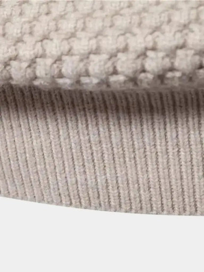 Men’s Knit Sweater – Old Money Textured Casual Everyday Knitwear SPECTER