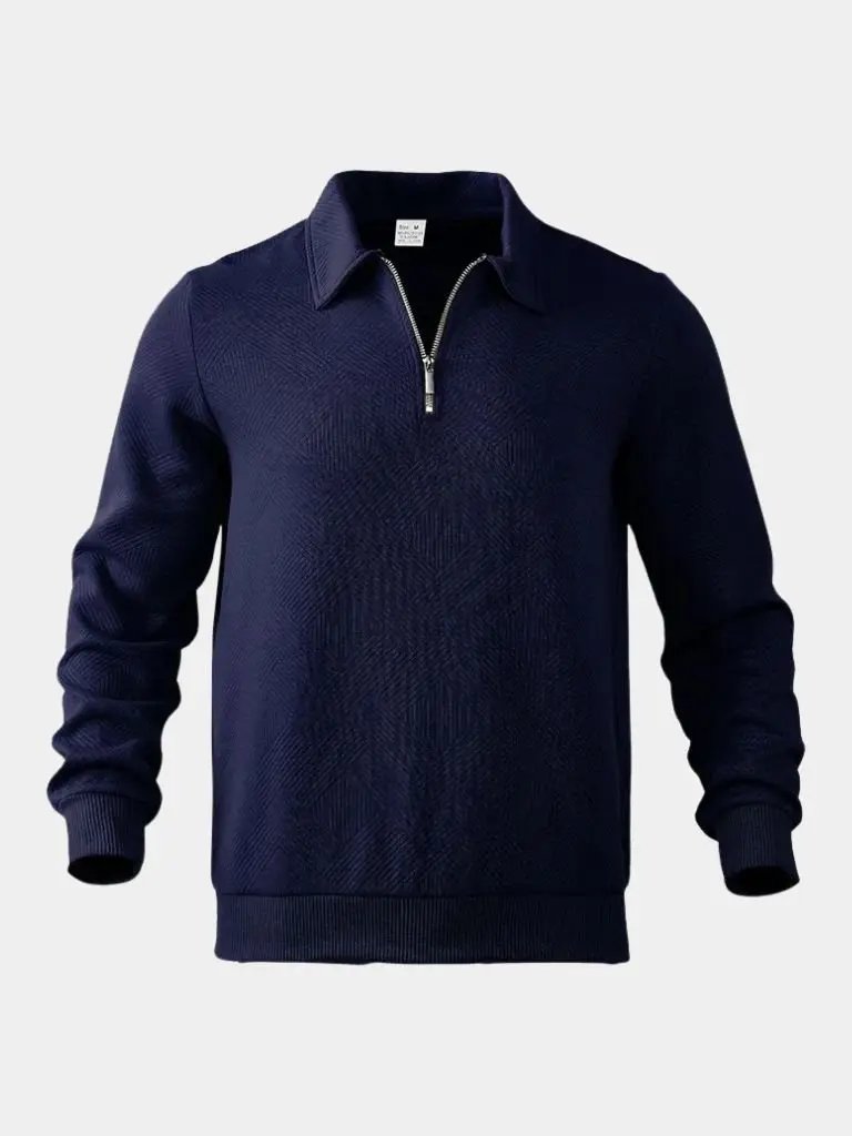 Men’s Knit Sweater – Sandmoor Luxe Casual Everyday Knitwear SPECTER