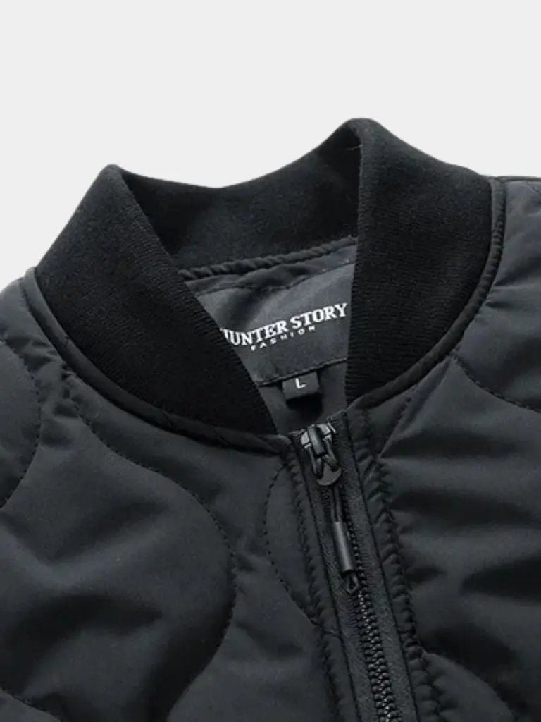 Men’s Sherpa Bomber Jacket – Sleeved Padded Heritage Modern Streetwear Fit SPECTER