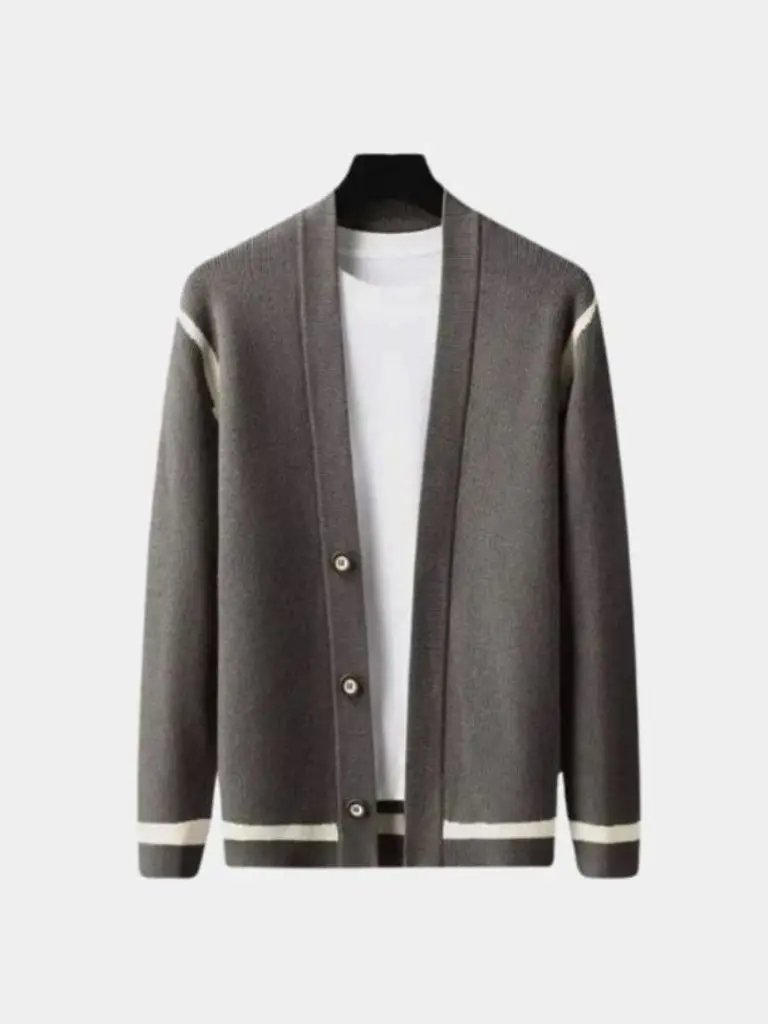 Men’s Cardigan Sweater – Soft Casual Everyday Knitwear SPECTER