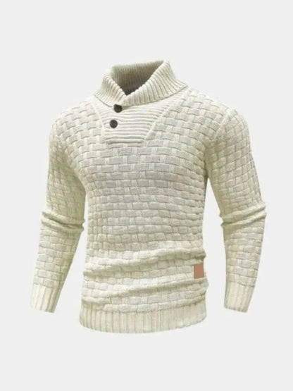Men’s Knit Knit Sweater – Tailored Knitwear Pullover Casual Everyday Knitwear SPECTER