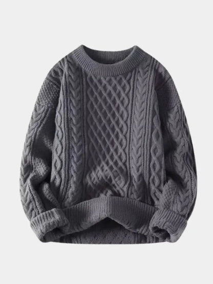 Men’s Knit Sweater – The Belmont Casual Everyday Knitwear SPECTER