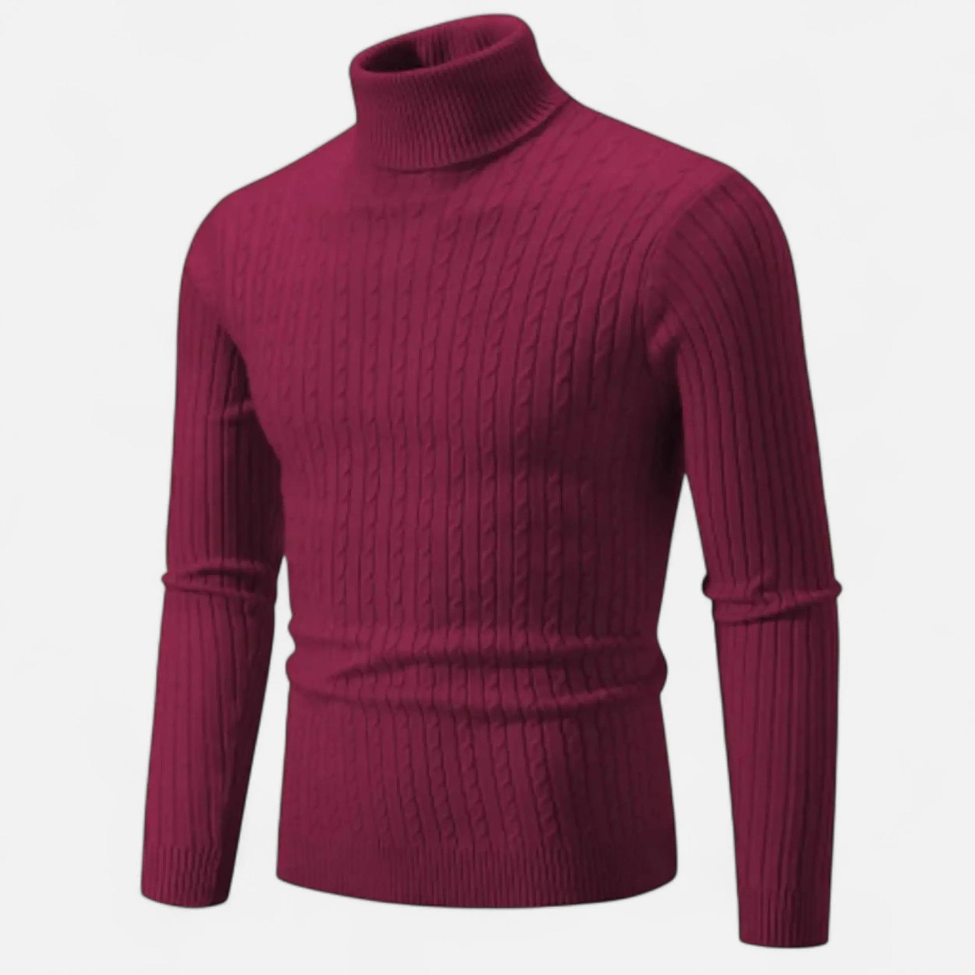 Men’s Wool Turtleneck – High Neck Winter Elegance SPECTER LONDON