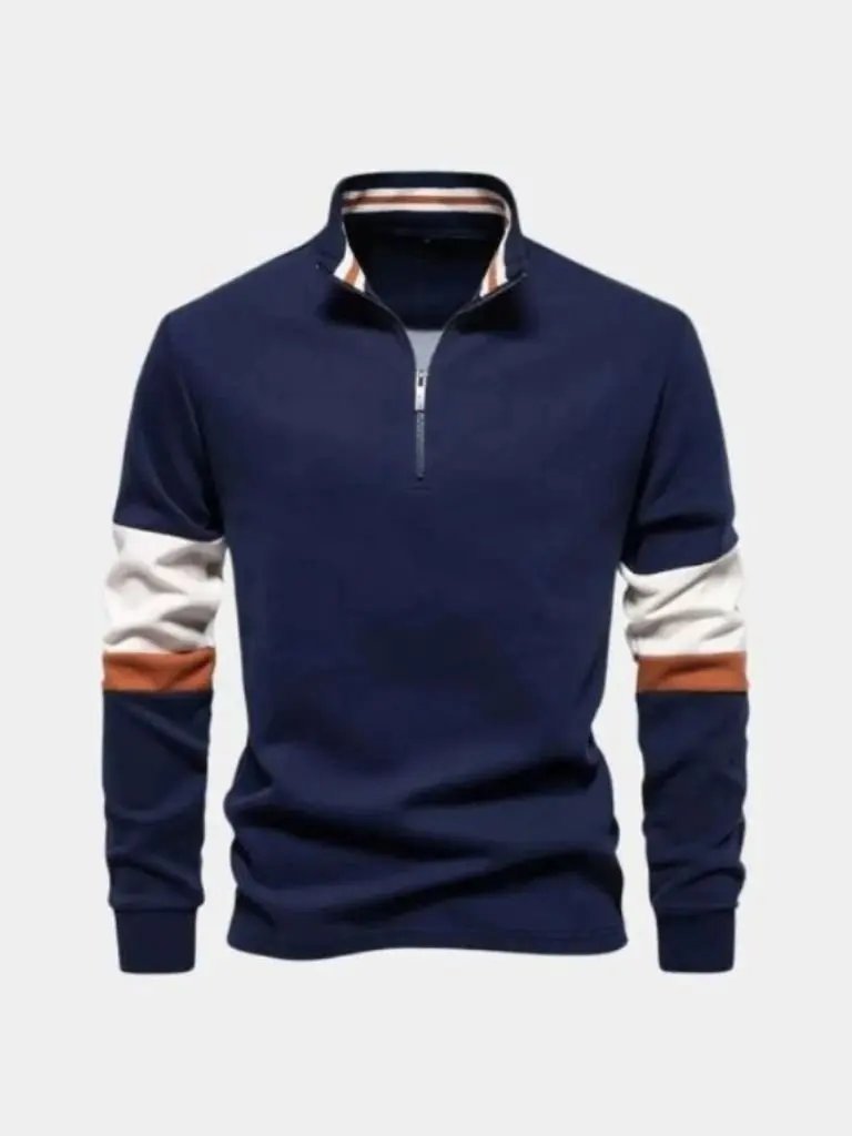 Men’s Knit Sweater – Zip Sweatshirt Pullover Casual Everyday Knitwear SPECTER