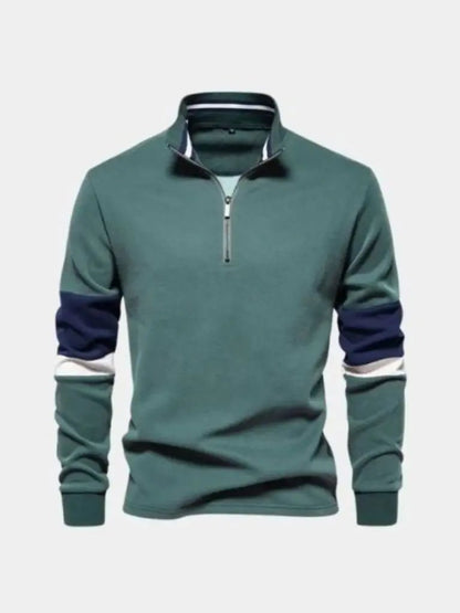 Men’s Knit Sweater – Zip Sweatshirt Pullover Casual Everyday Knitwear SPECTER